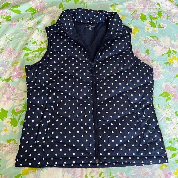 Lands End Puffer Vest - M - Picture 1 of 9